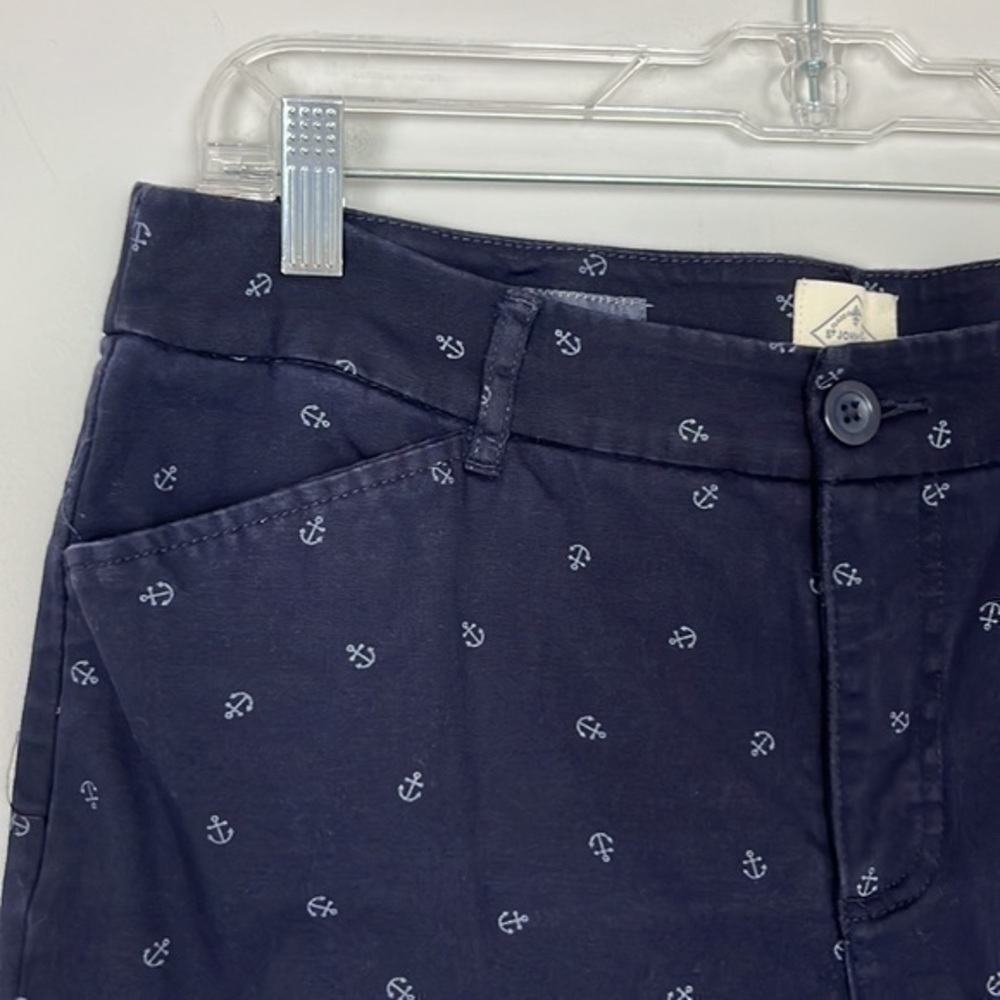 NWOT St John's Bay SIZE 12 Crop Pants - Anchor Design